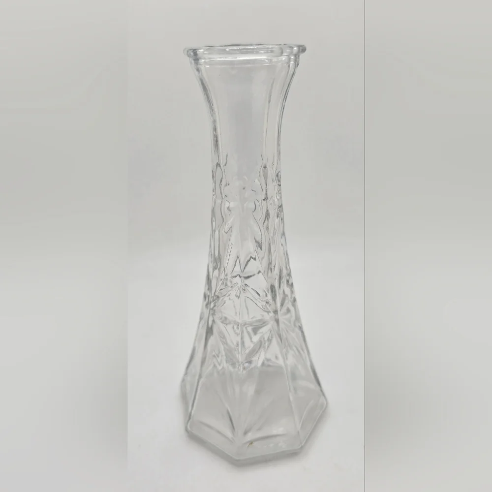 Vintage Hoosier Glass Bud Vase 6